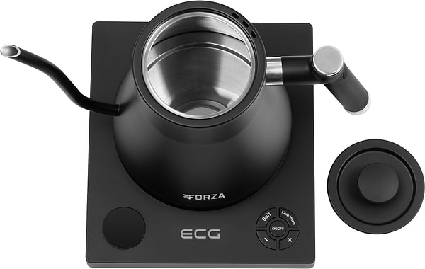 Фото - Електричний чайник ECG Forza 8000 Pour over Nero
