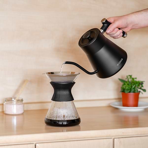 Фото - Електричний чайник ECG Forza 8000 Pour over Nero