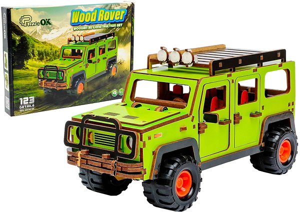 Фото - 3D пазли PuzzleOk "Wood Rover" (Puz-00951)