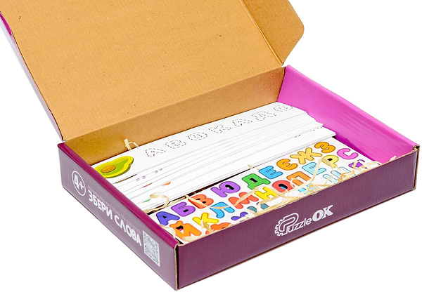 Фото - Настільна гра (5-7 років) PuzzleOk "Збери Слова"  (Puz-22928)