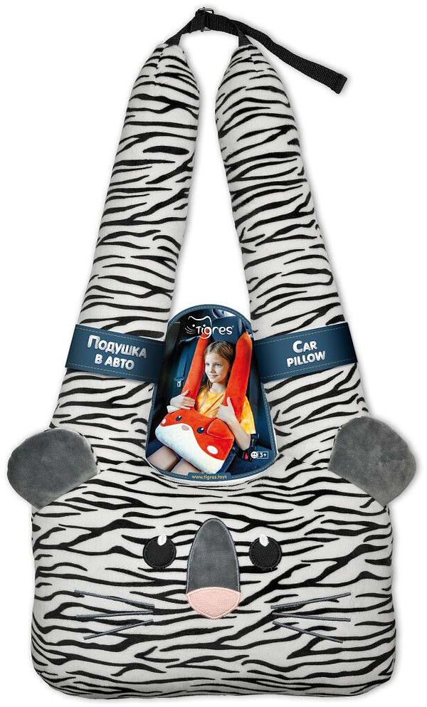 Фото - Подушка дорожная Tigres для детей Тигрик 70 см (ПД-0472)
