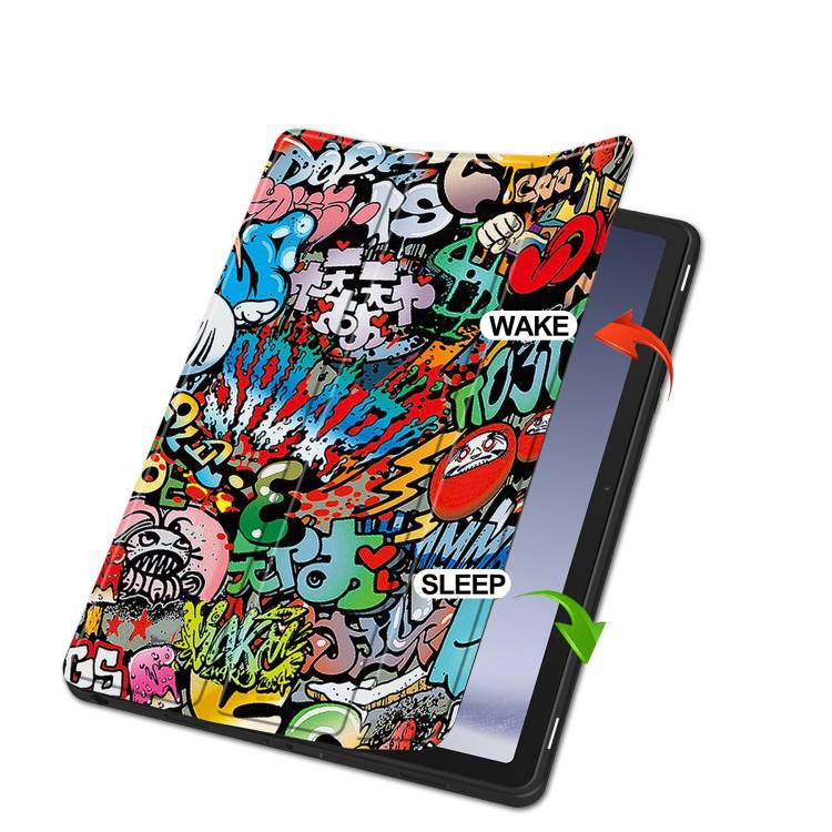 Фото - Чехол для планшета BeCover Flexible TPU Mate for Samsung Galaxy Tab A9 Plus SM-X210/SM-X215/SM-X216 11.0" Graffiti (710348)