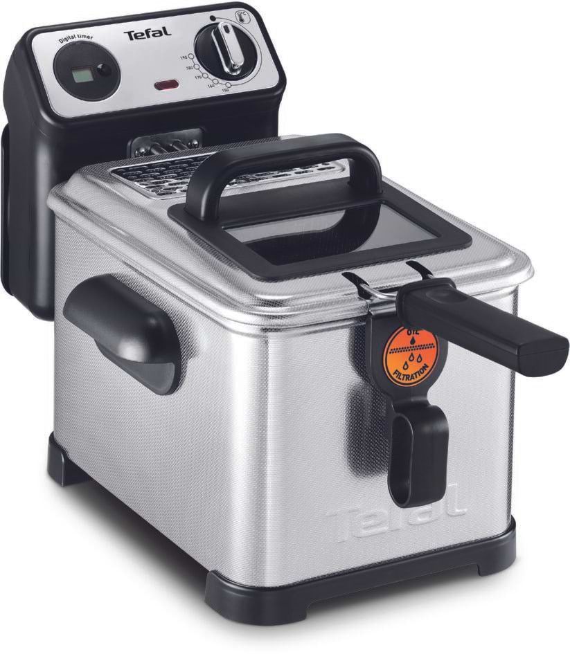 Фритюрниця Tefal FR511170 FILTRA PRO INOX&DESIGN 1.2KG - Фото 1
