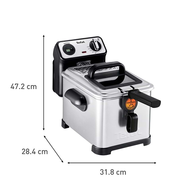 Фото - Фритюрница Tefal FR511170 FILTRA PRO INOX&DESIGN 1.2KG