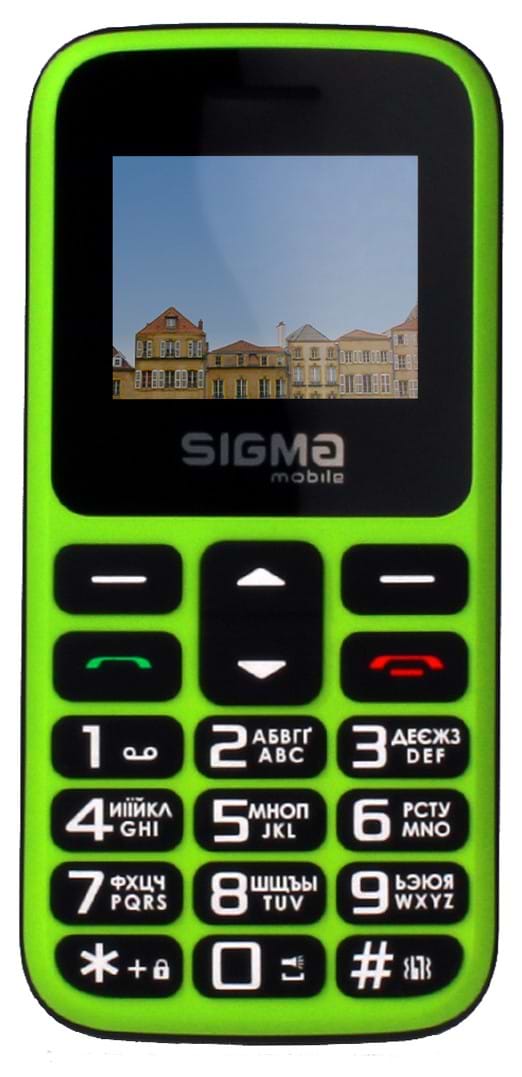 Мобильный телефон Sigma mobile Comfort 50 Hit 2020 Dual Sim Green (4827798120941) - Фото 1