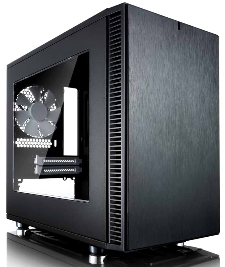 Корпус Fractal design FD-CA-DEF-NANO-S-BK-W