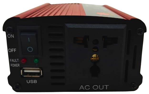 Фото - Інвертор автомобільний Globex MT1000W