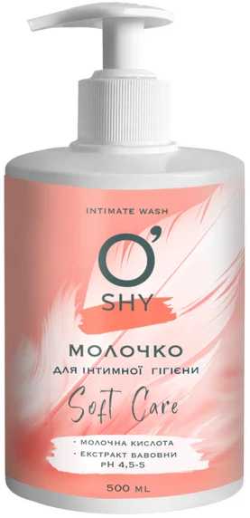 Фото - Молочко для интимной гигиены O'Shy Soft Care 500 мл (4820185227445)