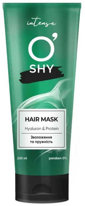 Маска для волосся O'Shy HYALURON & PROTEIN Intense 200 мл (4820263234006) - Фото 1
