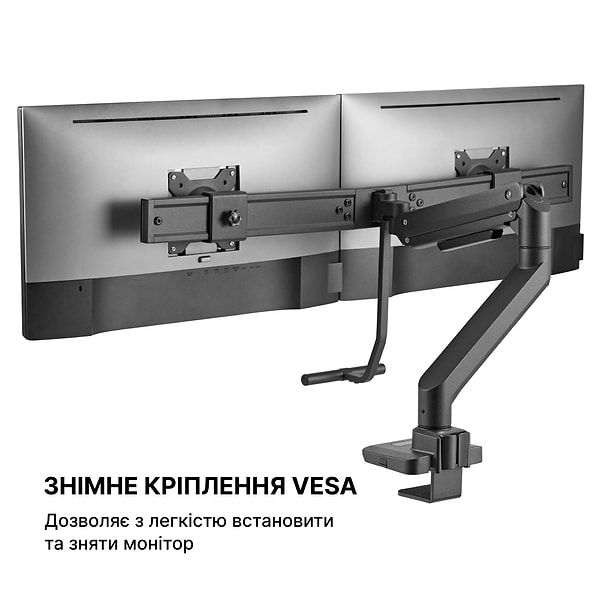 Фото - Кріплення для телевізора OfficePro MA802B Black