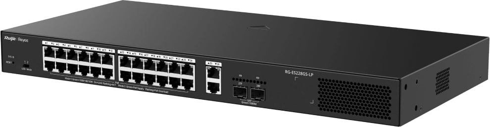 Коммутатор локальної мережі (Switch) Ruijie Reyee RG-ES228GS-LP