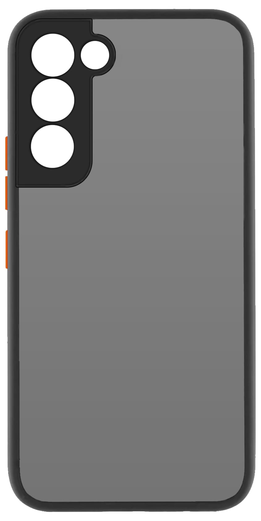 Чехол для смартфона MakeFuture Frame Matte PC+TPU Samsung S22 Black (MCMF-SS22BK)