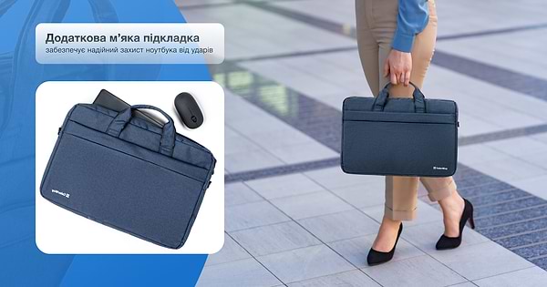 Фото - Сумка для ноутбуку Colorway Modern 13.3 Navy (CW-LBM133-NV)