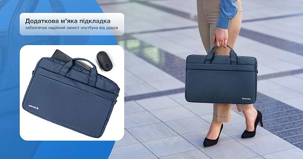 Фото - Сумка для ноутбука Colorway Modern 15.6 Navy (CW-LBM156-NV)