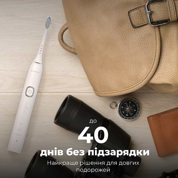 Фото - Зубна щітка електрична AENO DB3 White (ADB0003)
