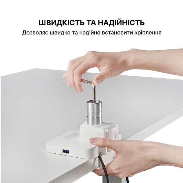 Фото - Кріплення для телевізора OfficePro MA801W White