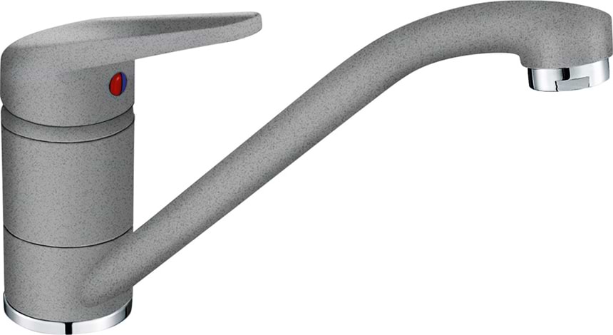 Смеситель кухонный Franke Novara-Plus Серый Камень (115.0470.659)