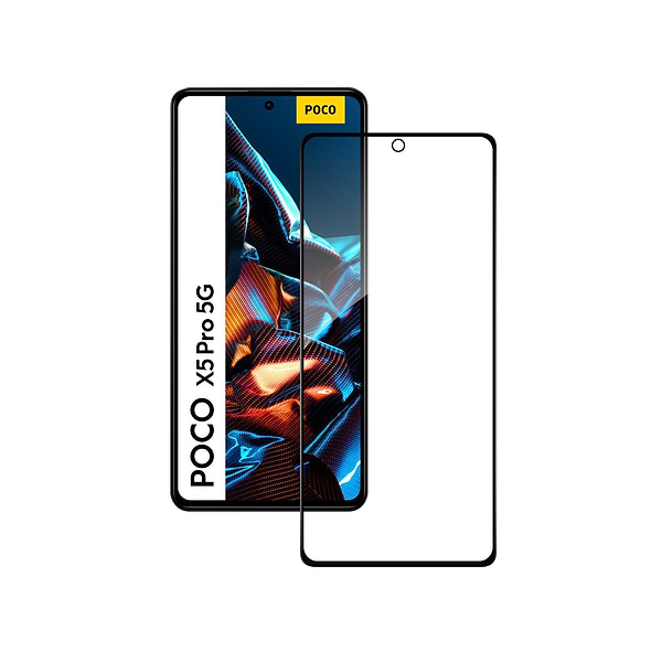 Фото - Защитное стекло для смартфона Intaleo Full Glue for Xiaomi Poco X5 Pro Black (1283126567438)