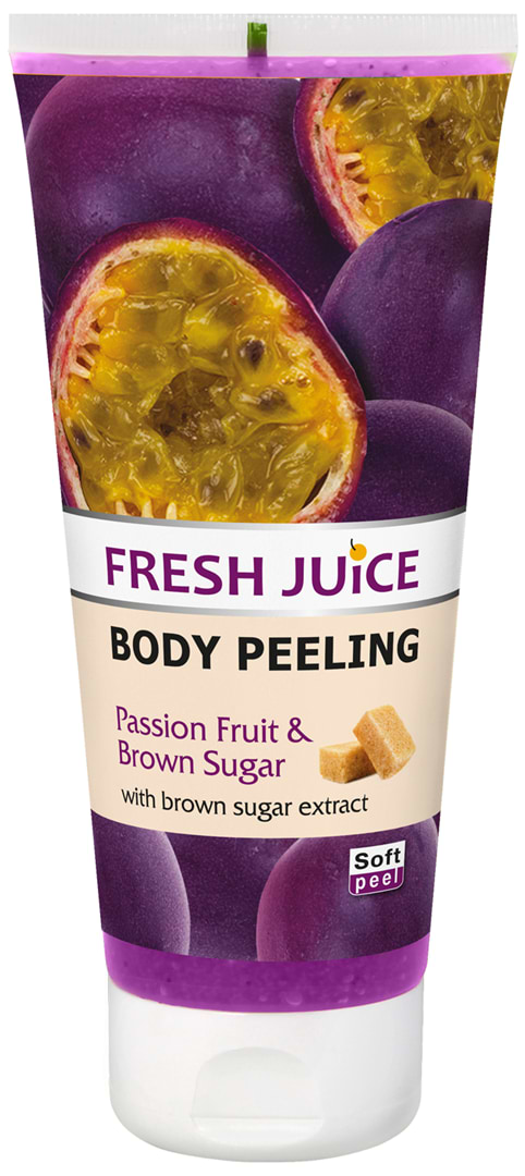 Скраб для тіла Fresh Juice passsion Fruit&Brown sugar 200 мл (4823015936036)