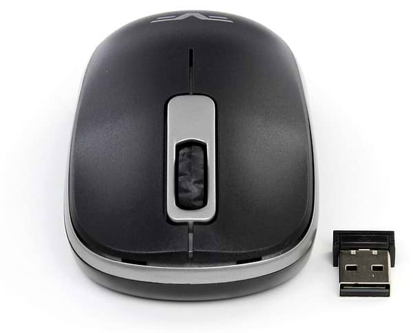 Фото - Миша бездротова Frime FWMO-220ВG Black-Grey