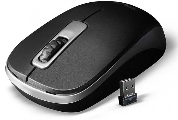 Фото - Миша бездротова Frime FWMO-220ВG Black-Grey