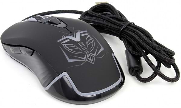 Фото - Миша дротова ігрова Frime Hela Black USB (FMC1840)