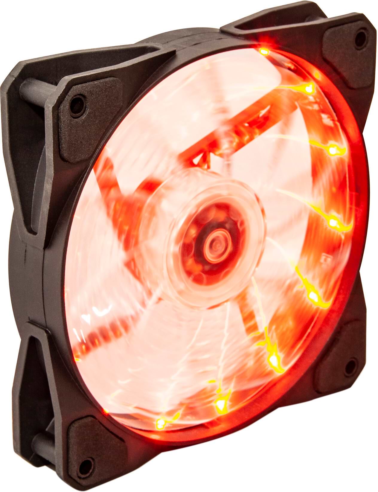 Корпусный вентилятор Frime Iris LED Fan 15LED Orange (FLF-HB120O15)