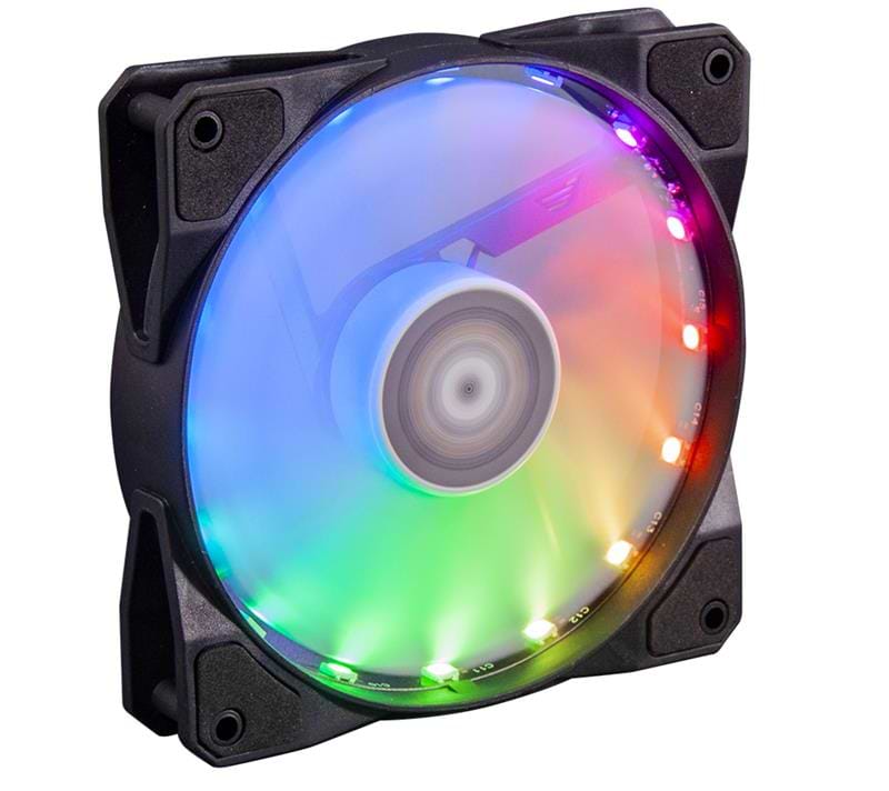 Корпусный вентилятор Frime Iris LED Fan 16LED RGB HUB-2 (FLF-HB120RGBHUB216)