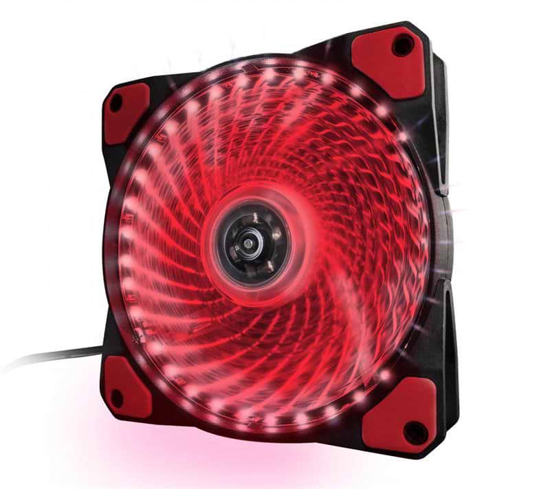 Корпусный вентилятор Frime Iris LED Fan 33LED Red (FLF-HB120R33)