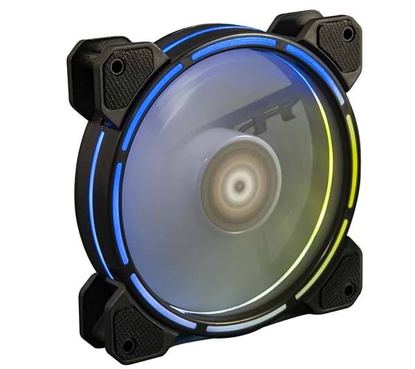 Фото - Корпусний вентилятор Frime Iris LED Fan Think Ring RGB HUB (FLF-HB120TRRGBHUB16) Фото - Корпусний вентилятор Frime Iris LED Fan Think Ring RGB HUB (FLF-HB120TRRGBHUB16)