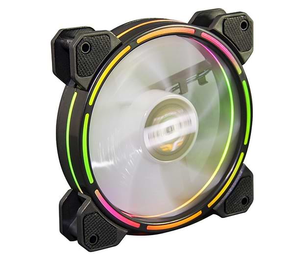 Фото - Корпусний вентилятор Frime Iris LED Fan Think Ring RGB HUB (FLF-HB120TRRGBHUB16)