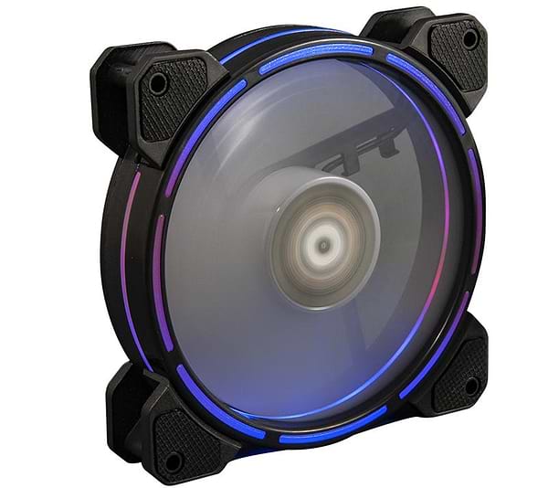 Фото - Корпусний вентилятор Frime Iris LED Fan Think Ring RGB HUB (FLF-HB120TRRGBHUB16)