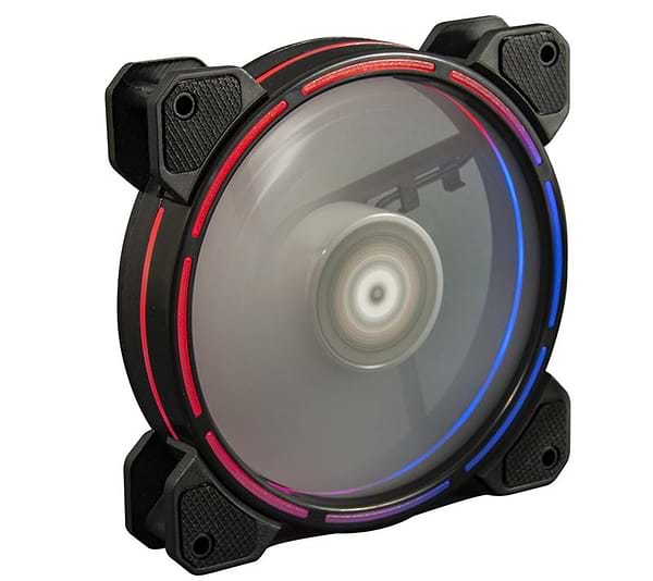Фото - Корпусний вентилятор Frime Iris LED Fan Think Ring RGB HUB (FLF-HB120TRRGBHUB16)