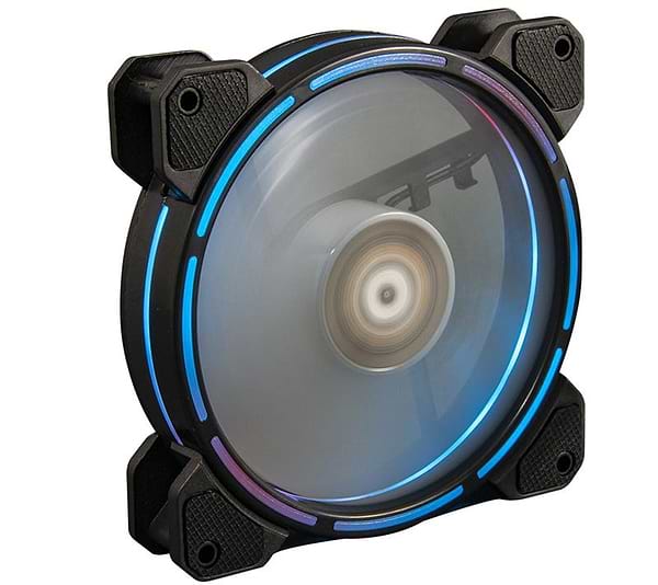 Фото - Корпусний вентилятор Frime Iris LED Fan Think Ring RGB HUB (FLF-HB120TRRGBHUB16)