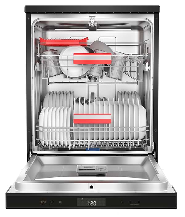 Фото - Посудомоечная машина отдельностоящая Toshiba DW-14F2CIS(SS)-UA