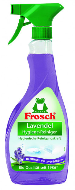 Средство для мытья в ванной комнате Frosch Гигиенический д/ванны лаванда 500 мл - Фото 1