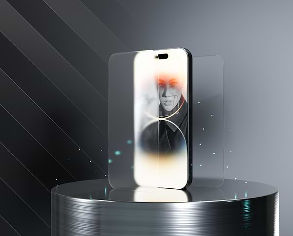 Фото - Захисне скло для смартфону ILera Deluxe Frosted Glass for iPhone 15 Pro (iLFrDL15Pr)