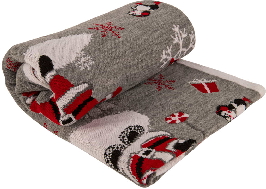 Плед полуторний Прованс Frosty santa 130х170 (031665)