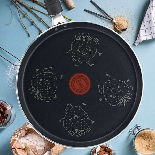 Фото - Сковорода для млинців Tefal B4381002 FRUITS (лимон) 25 см