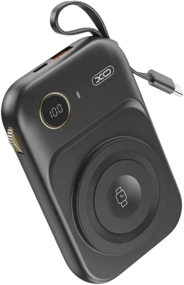Фото - Батарея мобільна XO PR270 Magnetic MagSafe 15W 3-in-1+PD20W/QC22.5W 10000 mAh Black