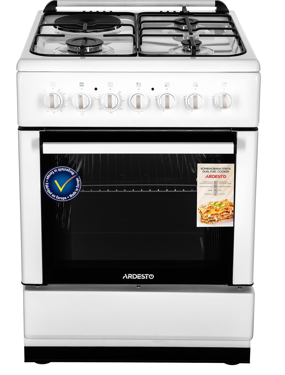 Плита газова Ardesto FSC-F6060CW - Фото 1