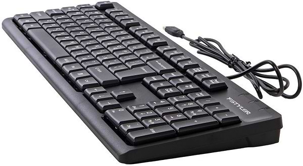 Фото - Клавіатура дротова A4tech FKS12 (Black)