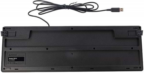 Фото - Клавіатура дротова A4tech FKS12 (Black)