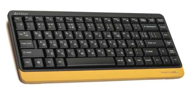 Фото - Клавіатура + миша бездротова A4tech Fstyler FG1110 Bumblebee