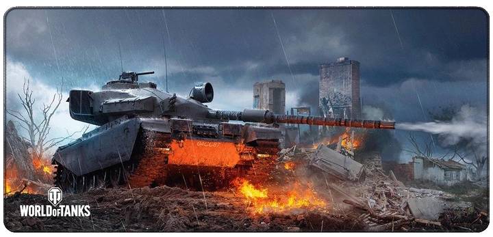 Килимок для миші World of Tanks Centurion Action X Fired Up (FSWGMP_CFIRED_XL) - Фото 1