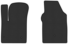 EVA килимки в салон авто передні EVAtech для 500 Fiat 2007 1 покоління Htb USA FT11990AV2LA3RBB