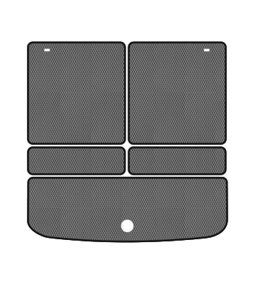 EVA килимок в багажник авто EVAtech для Freemont Fiat 2011-2016 1 покоління SUV EU (FT13773BE5RGB)