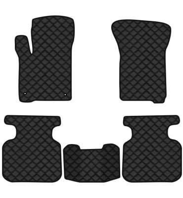 Коврики из экокожи в салон авто EVAtech ECO для Freemont Fiat 2011-2016 1 поколение SUV EU (FT13773C5LA2BBB)