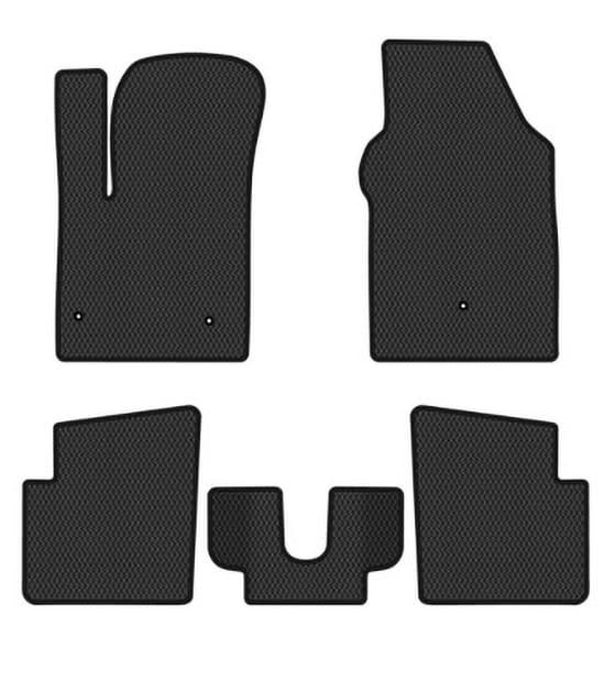 EVA коврики в салон авто EVAtech для 500 Fiat 2007 1 поколение Htb USA FT1443CV5FL3RBB