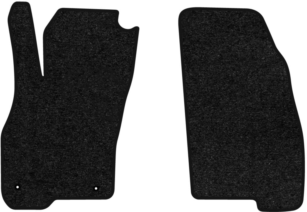 Килимки ворсові в салон авто EVAtech Standard для Fiat Punto Classic 3-doors 1999-2011 2 покоління Htb EU чорний кант FT1445AV2FL2VEB